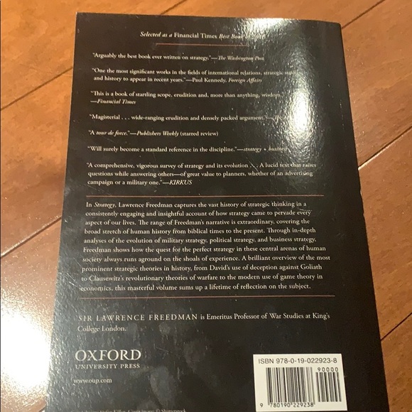 Strategy a History by Lawrence Freedman - Picture 3 of 3